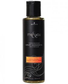 Me &amp; You Massage Oil Sugar and Citrus 4.2oz